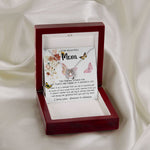 Mom Necklace Gift - To My Mom - Twists & Turns Gift Set Mom Necklace Mother's Day Lucky In Love Necklace