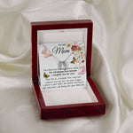 Mom Necklace Gift - To My Mom - Gift From Daughter - Mother's Day Necklace Mother's Day Lucky In Love Necklace