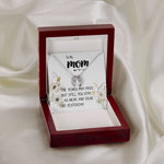 Mom Necklace Gift - Love You Always And Forever - Mother's Day Gift Mother's Day Lucky In Love Necklace