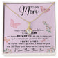 To My Mom Necklace Gift From Son Mother's Day Necklace  Alluring Beautiful Necklace