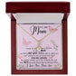 To My Mom Necklace Gift From Son Mother's Day Necklace  Alluring Beautiful Necklace