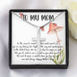 Mom Necklace, Gift Necklace For Mom Always Love You, Mother Necklace Mother's Day Artisan Crafted Cross Necklace