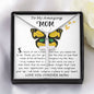Mom Necklace Gift - To My Amazing Mom - From Son - Beautiful Gift Set Mom Necklace Mother's Day Artisan Crafted Cross Necklace