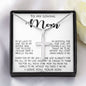 To My Loving Mom Gift for Mother Necklace Sentimental Mothers Day Thoughtful Present From Son Mother's Day Artisan Crafted Cross Necklace