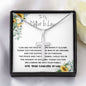 Mother-In-Law Necklace, Mother In Law Necklace Gift - Man Of My Dream Necklace From Your Daughter In Law Mother's Day Artisan Crafted Cross Necklace