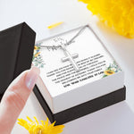 Mother-In-Law Necklace, Mother In Law Necklace Gift - Man Of My Dream Necklace From Your Daughter In Law Mother's Day Artisan Crafted Cross Necklace