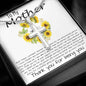 Mom Necklace, To My Mother Necklace Gift For Mom, Mother's Day Necklace From Daughter Son Mother's Day Artisan Crafted Cross Necklace