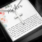 To Mom - Gentle Guidance Mother's Day Artisan Crafted Cross Necklace