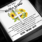 Mom Necklace Gift - You Are Appreciated Necklace, Gift For Her, Mother's Day Gift To My Mom Necklace Mother's Day Artisan Crafted Cross Necklace