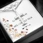 Mom Necklace - I'll Hold You In My Heart Mother's Day Gift Mother's Day Artisan Crafted Cross Necklace