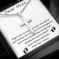 Mom Necklace, Mom To Be Necklace, Pregnancy Gift For Mom To Be, Mommy Present From Unborn Baby, Gift For Expecting Moms Mother's Day Artisan Crafted Cross Necklace