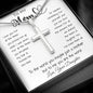 To My Mom - To The World You Maybe Just A Mother But To Me You Are The World Mother's Day Necklace Mother's Day Artisan Crafted Cross Necklace