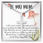 Mom Necklace, Gift Necklace For Mom Always Love You, Mother Necklace Mother's Day Artisan Crafted Cross Necklace