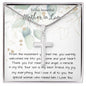 Mother-In-Law Necklace, Best Mother In Law Birthday Necklace, To My Mother In Law Necklace Mother's Day Artisan Crafted Cross Necklace