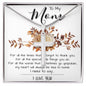 Mom Necklace, Mom Gift From Daughter, Mother Day Necklace Meaningful For Mom Christmas Gift For Mom Necklace Mother's Day Artisan Crafted Cross Necklace