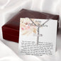 Bonus Mom Necklace, To My Other Mother Necklace, Gift For Second Mom, Mother-In-Law, Bonus Mom Mother's Day Artisan Crafted Cross Necklace