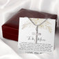 Mom Necklace Mother's Day Gift, To My Mom Necklace, Gift For Mom,  Mother's Day Necklace Mother's Day Artisan Crafted Cross Necklace
