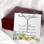 Mother Necklace - No Matter What - I Will Always Love You Mom Necklace Mother's Day Artisan Crafted Cross Necklace