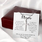 Mom Necklace - Gift For Mom From Son - You Have Been My Biggest Champion Mother's Day Gift Mother's Day Artisan Crafted Cross Necklace