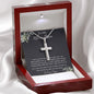 Bonus Mom Necklace, Gift To My Other Mother Necklace, Gift For Bonus Mom Second Mom Mother's Day Artisan Crafted Cross Necklace