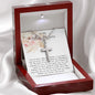 Bonus Mom Necklace, To My Other Mother Necklace, Gift For Second Mom, Mother-In-Law, Bonus Mom Mother's Day Artisan Crafted Cross Necklace