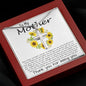 Mom Necklace, To My Mother Necklace Gift For Mom, Mother's Day Necklace From Daughter Son Mother's Day Artisan Crafted Cross Necklace