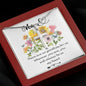 Mother Necklace - You Will Always Be In My Heart - Mother's Day Necklace Mother's Day Artisan Crafted Cross Necklace