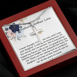 Mother-In-Law Necklace, Necklace Gift For Future Mother-In-Law From Future Son-In-Law, To My Future Mother-In-Law Mother's Day Artisan Crafted Cross Necklace