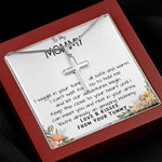 Mommy Necklace, To My Mommy Necklace, Gift For Mom To Be Necklace, Gift For First Time Mom, Expecting Mother Necklace, New Mom Necklace Gift Mother's Day Artisan Crafted Cross Necklace