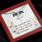 Mom Necklace Gift - Love You Always And Forever - Mother's Day Gift Mother's Day Artisan Crafted Cross Necklace