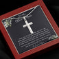 Bonus Mom Necklace, Gift To My Other Mother Necklace, Gift For Bonus Mom Second Mom Mother's Day Artisan Crafted Cross Necklace