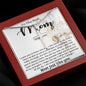 Mom Necklace, Best Mother's Day Gift - To My Mom Best Necklace Mother's Day Artisan Crafted Cross Necklace