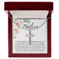To Mom - Gentle Guidance Mother's Day Artisan Crafted Cross Necklace