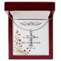 Mom Necklace - I'll Hold You In My Heart Mother's Day Gift Mother's Day Artisan Crafted Cross Necklace