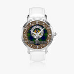 Scottish Johnstone Celtic Circle Silver Automatic Watch Size 46mm