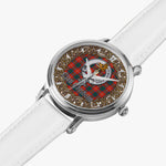 Scottish Chisholm Celtic Circle Silver Automatic Watch Size 46mm