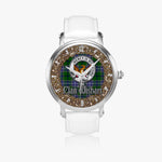 Scottish Wishart Celtic Circle Silver Automatic Watch Size 46mm