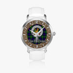 Scottish MacThomas Celtic Circle Silver Automatic Watch Size 46mm
