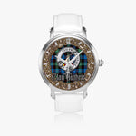 Scottish Guthrie Celtic Circle Silver Automatic Watch Size 46mm