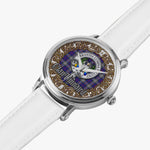Scottish Kinnaird Celtic Circle Silver Automatic Watch Size 46mm