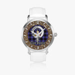 Scottish Dunlop Celtic Circle Silver Automatic Watch Size 46mm