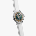 Scottish Matheson Celtic Circle Silver Automatic Watch Size 46mm