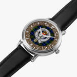 Scottish Smith Celtic Circle Silver Automatic Watch Size 46mm