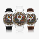 MacIntosh Celtic Circle Silver Automatic Watch Size 46mm