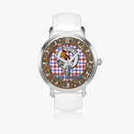 Scottish Boswell Celtic Circle Silver Automatic Watch Size 46mm