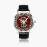 Scottish MacIver Celtic Circle Silver Automatic Watch Size 46mm