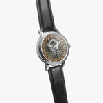 Scottish Craig Celtic Circle Silver Automatic Watch Size 46mm