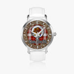 Scottish MacFie Celtic Circle Silver Automatic Watch Size 46mm