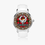 Scottish Rattray Celtic CIrcle Silver Automatic Watch Size 46mm
