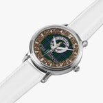 Scottish Matheson Celtic Circle Silver Automatic Watch Size 46mm